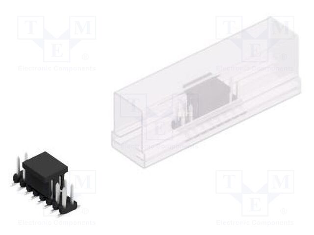 Connector: pin strips; pin header; male; PIN: 16; 2mm; SMT; 2x8; 100V