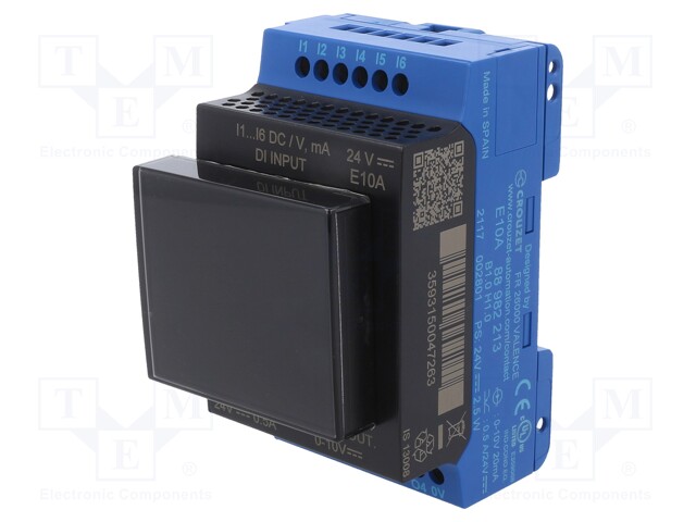 Module: extension; IN: 6; OUT: 4; 24VDC; OUT 1: 0÷10V,digital,PWM