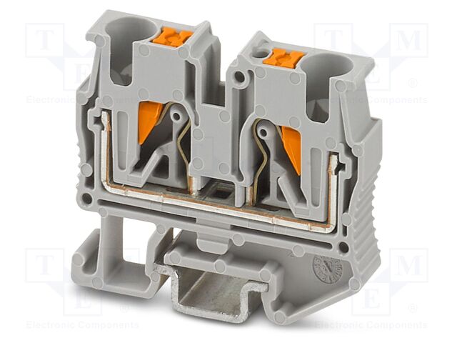 Splice terminal: rail; 32A; 500V; push-in; PA; L: 32.1mm; 0.2÷6mm2