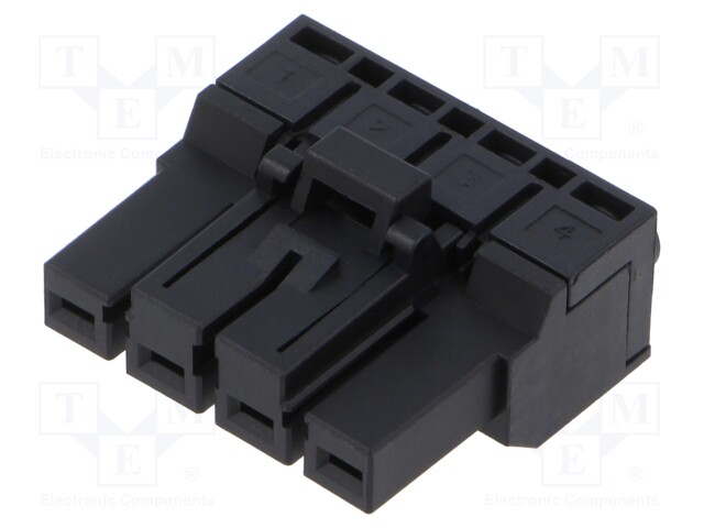 Pluggable terminal block; 7.5mm; ways: 4; straight; plug; female
