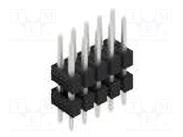 Connector: pin strips; pin header; male; PIN: 10; 2.54mm; THT; 2x5