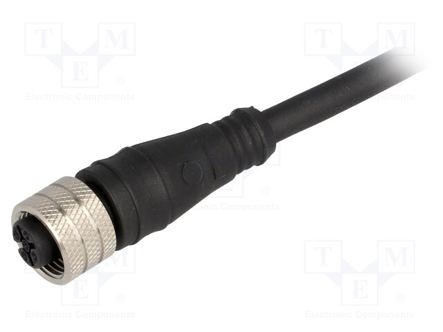 Plug; M12; PIN: 5; female; A code-DeviceNet / CANopen; 2m; IP67; 60V
