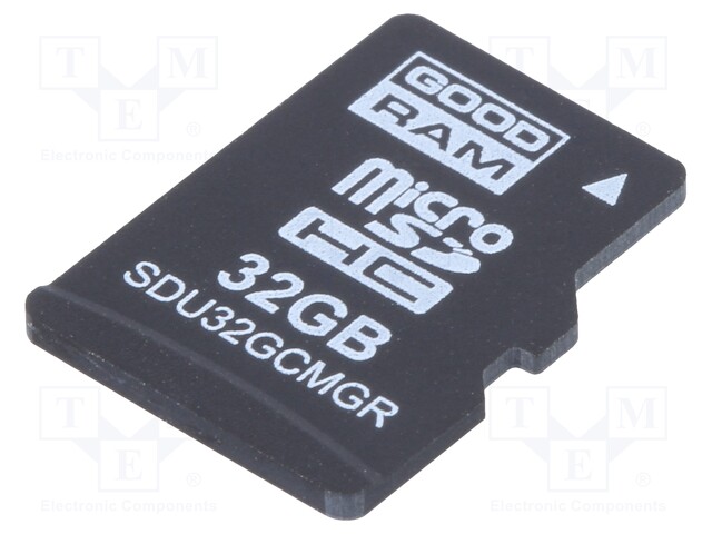 Memory card; industrial; MLC,SD Micro; 32GB; Class 10; 0÷70°C