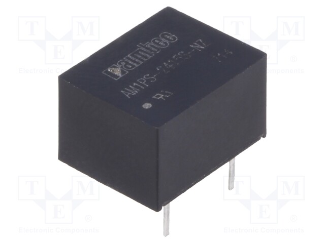 Converter: DC/DC; 1W; Uin: 21.6÷26.4V; 15VDC; Iout: 67mA; DIP8; 1.8g