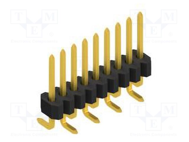 Connector: pin strips; pin header; male; PIN: 9; 1.27mm; SMT; 1x9