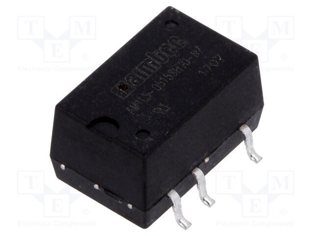 Converter: DC/DC; 1W; Uin: 4.5÷5.5V; 15VDC; Iout: 67mA; SMD; 1.5g
