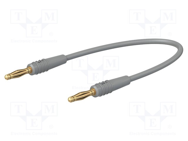Test lead; 60VDC; 30VAC; 10A; 2mm banana plug-2mm banana plug