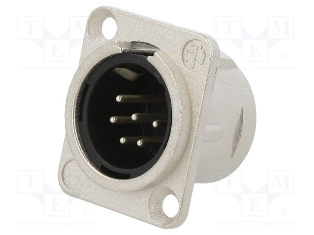 CHASS. CON. MALE 6POLE L