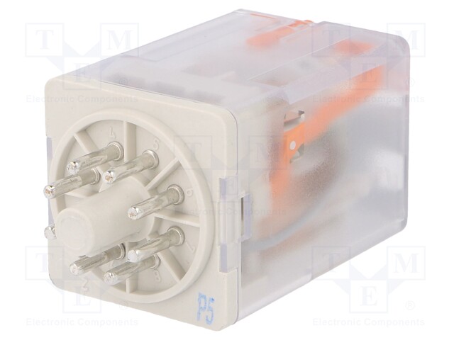Relay: electromagnetic; DPDT; Ucoil: 24VAC; 10A; max.250VDC; 83g