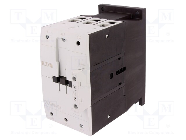 Contactor: 3-pole; NO x3; 24VDC; 115A; DIN,on panel; DILM115; 690V
