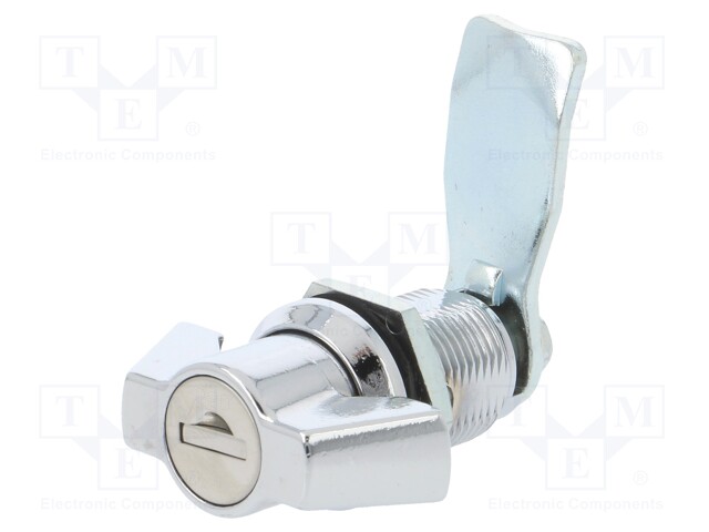 Lock; different cylinder; zinc and aluminium alloy; 30mm