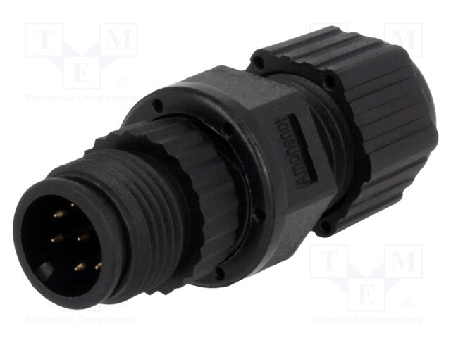 Plug; M12; PIN: 8; male; A code-DeviceNet / CANopen; for cable