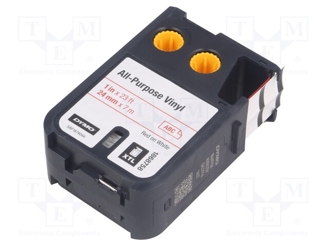 Tape; Width: 24mm; Colour: white; Character colour: red; L: 7m