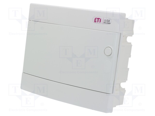 Enclosure: for modular components; IP40; white; No.of mod: 12