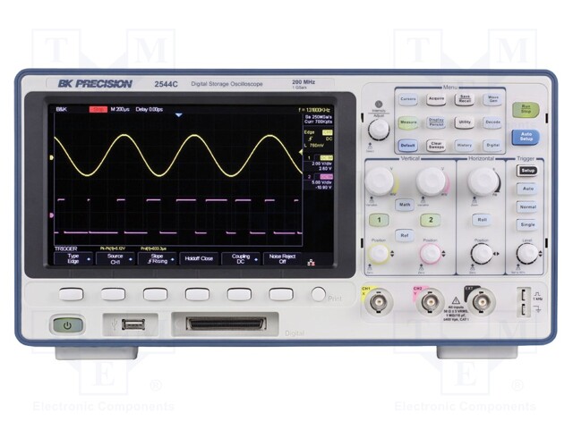 Oscilloscope: mixed signal
