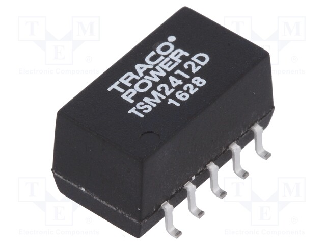 Converter: DC/DC; 1W; Uin: 21.6÷26.4V; Uout: 12VDC; Uout2: -12VDC