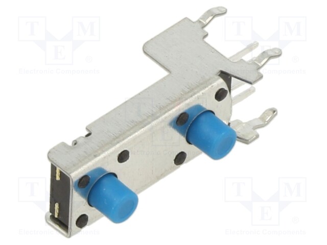 Microswitch TACT; NO + NO; Pos: 2; 0.05A/12VDC; THT; none; 1.57N