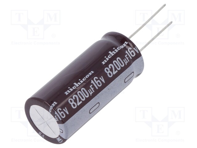 Capacitor: electrolytic; low impedance; THT; 8200uF; 16VDC; ±20%