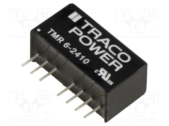 Converter: DC/DC; 6W; Uin: 18÷36V; 3.3VDC; Iout: 1300mA; SIP8; 4.8g
