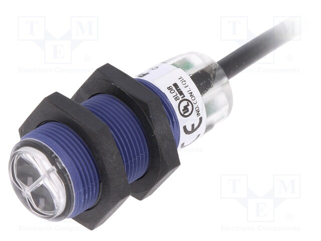 Sensor: photoelectric; Range: 0÷0.1m; PNP; DARK-ON; Usup: 12÷24VDC