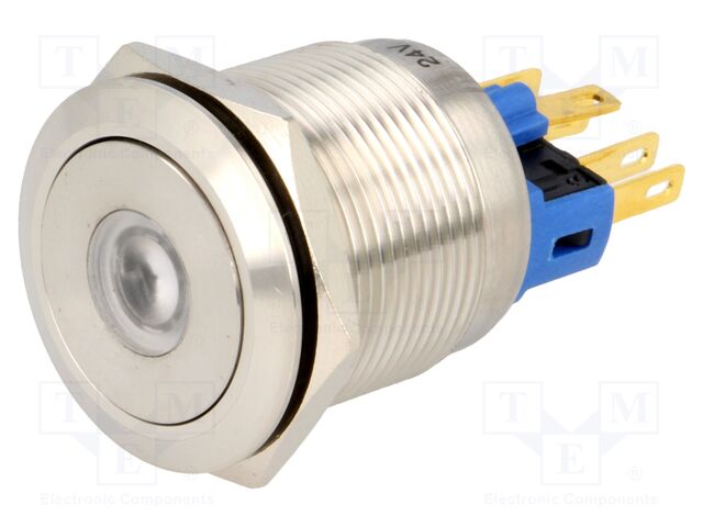 Switch: vandal resistant; Pos: 2; SPST-NO + SPST-NC; 3A/220VAC