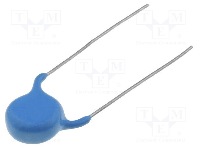 Capacitor: ceramic; 150pF; 10kV; THT; 10mm; Øpin: 600um