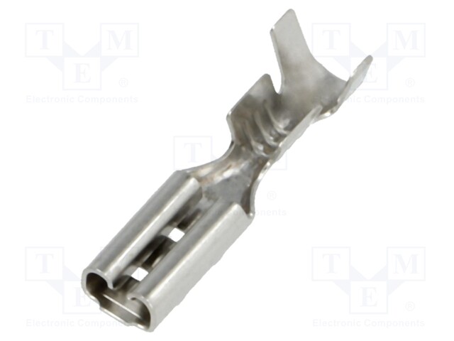 Terminal: flat; 2.8mm; 0.5mm; female; 0.5÷1.25mm2; crimped; tinned