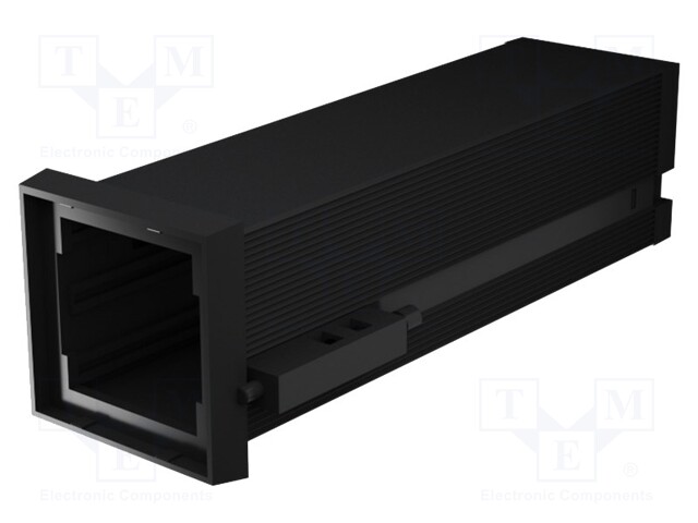 Enclosure: panel; X: 48mm; Y: 48mm; Z: 156mm; ABS + PC,PPO; black