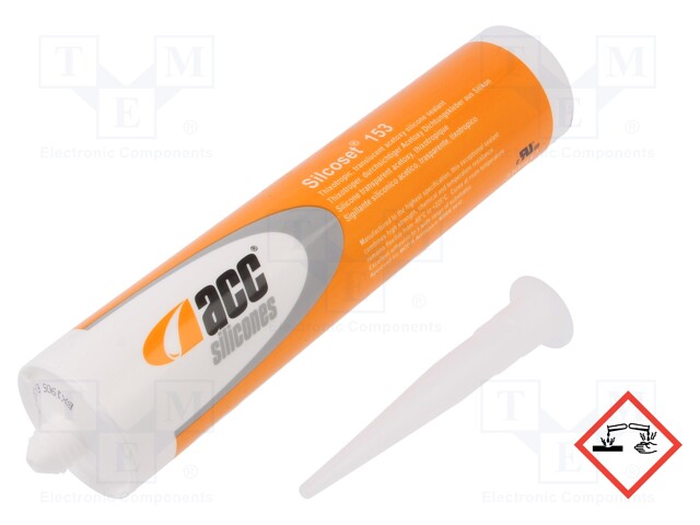 Silicone encapsulating compound; transparent; 310ml; -60÷250°C