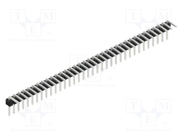 Connector: pin strips; pin header; male; PIN: 35; 2.54mm; THT; 1x35