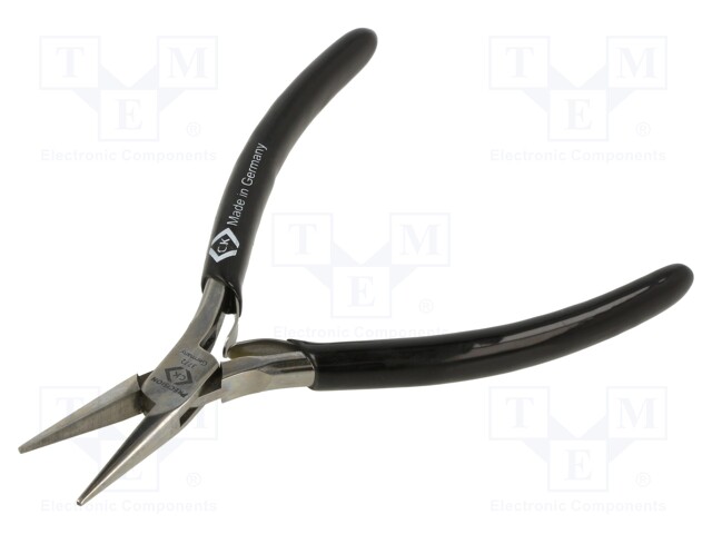 Pliers; half-rounded nose