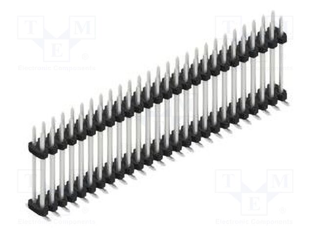 Connector: pin strips; pin header; male; PIN: 52; 2mm; SMT; 2x26