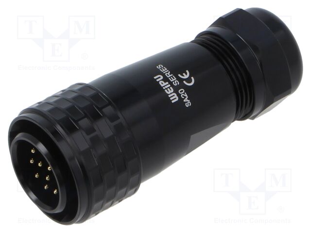 Circular; SA20; IP67; soldering; -40÷85°C