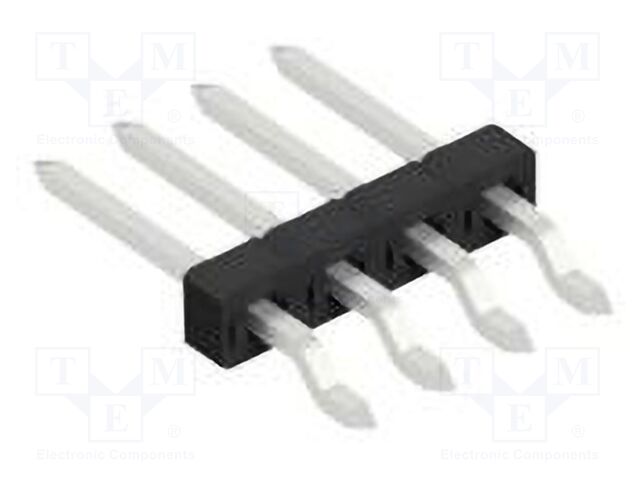 Connector: pin strips; pin header; male; PIN: 4; 2mm; SMT; 1x4; 100V