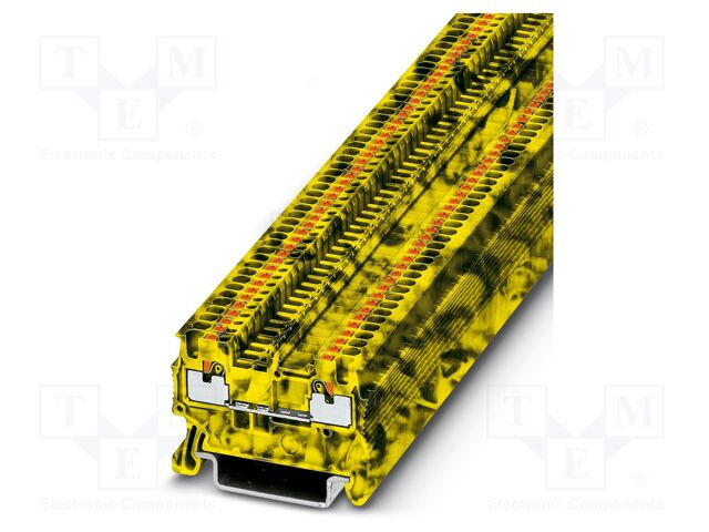Splice terminal: rail; PT; PA; L: 30.5mm; terminals: 2; W: 3.5mm