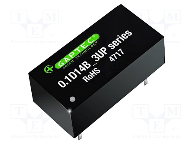 Converter: DC/DC; 100mW