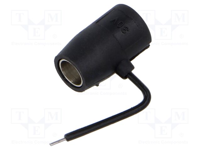 Probe: for oscilloscope; black; 30VAC; 60VDC
