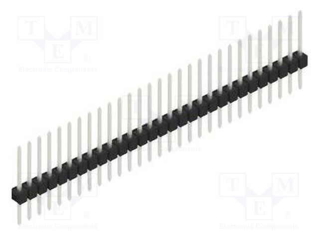 Connector: pin strips; pin header; male; PIN: 29; 2.54mm; THT; 1x29