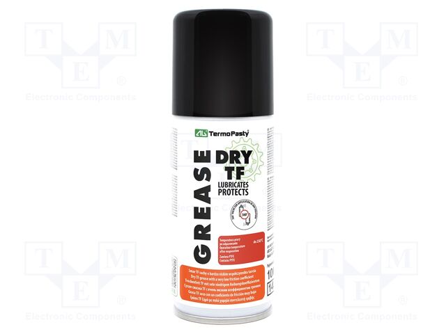 Grease; spray; Ingredients: PTFE; can; 100ml; -50÷260°C