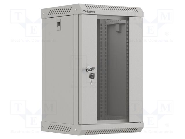 Enclosure: rack cabinet; Standard: 10"; 9U; grey; Z: 300mm; X: 300mm