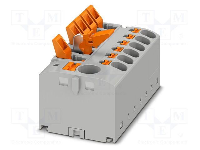 Splice terminal: rail; 20A; 400V; push-in; PA; L: 28.2mm; 0.14÷4mm2