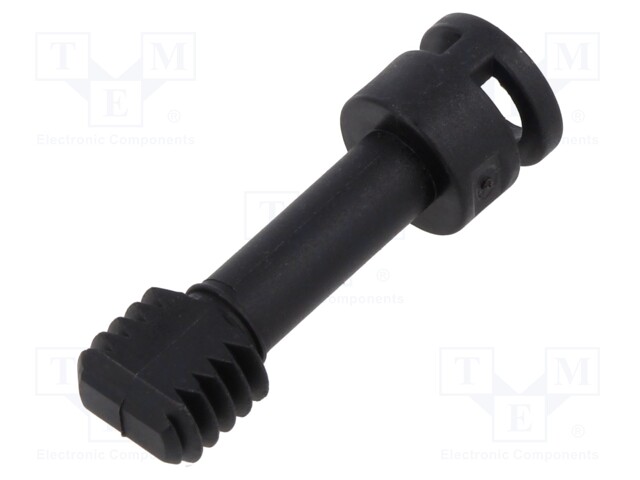 Screw; fibre glass reinforced polyamide; TK-PC-1111-7; black
