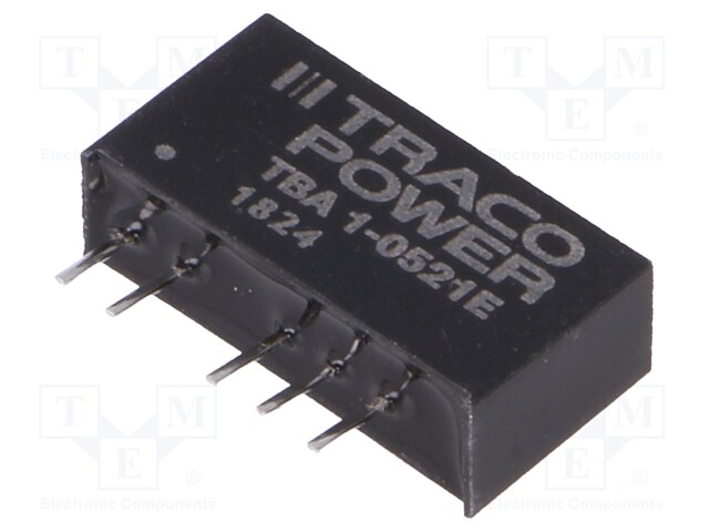 Converter: DC/DC; 1W; Uin: 4.5÷5.5V; Uout: 5VDC; Uout2: -5VDC; SIP7
