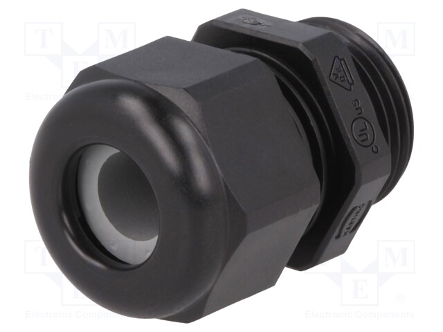 Gland; M20; IP68; 5÷9mm; Mat: thermoplastic; black