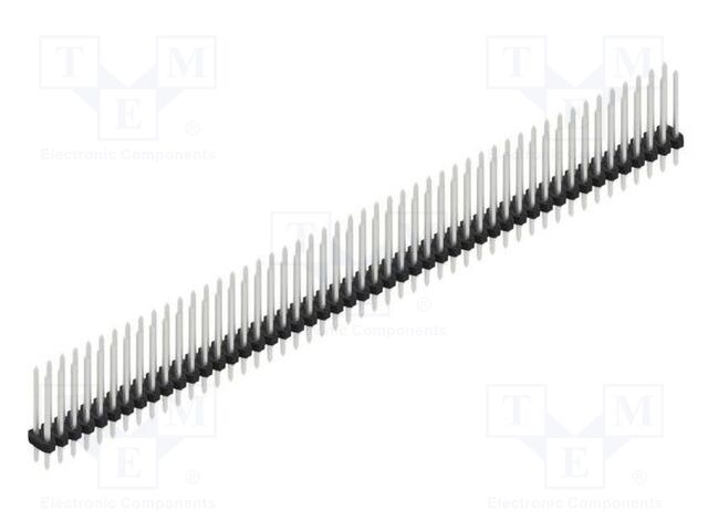 Connector: pin strips; pin header; male; PIN: 98; 2mm; THT; 2x49