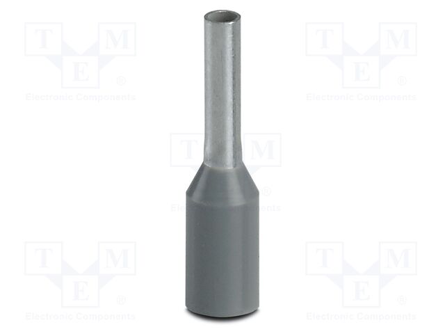 Tip: bootlace ferrule; insulated; copper; 0.75mm2; Bit len: 6mm