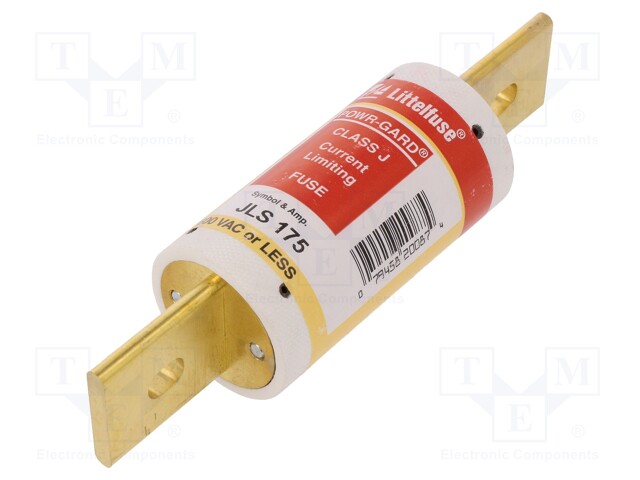 Fuse: fuse; quick blow; 175A; 600VAC; industrial; JLS