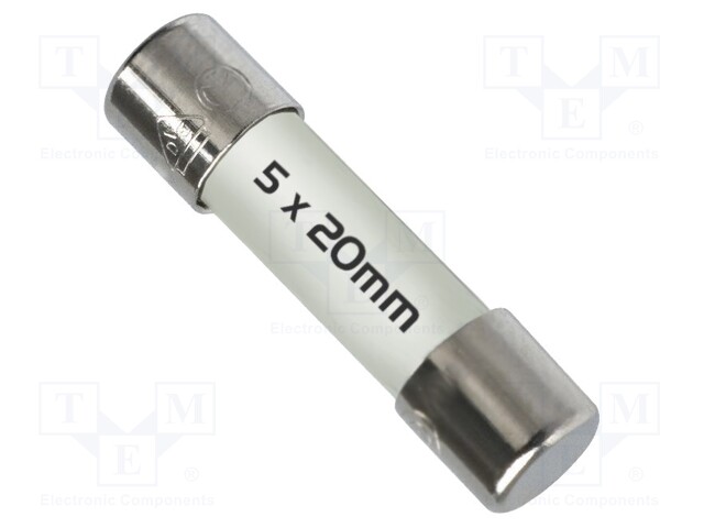 Fuse; Application: PKT-P2015; 500mA; 600V; 5x20mm; 10pcs.