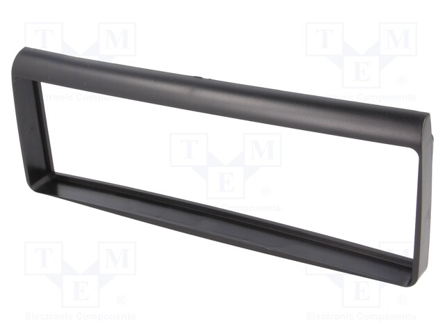 Radio mounting frame; Alfa Romeo; 1 DIN; black