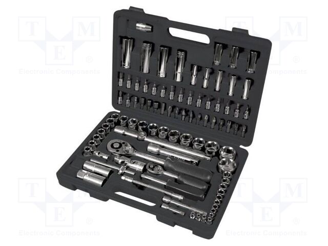 Wrenches set; 6-angles,socket spanner; Chrom-vanadium steel